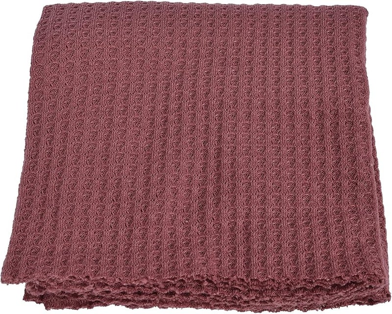 Rubber Red Newborn Photography Wrap Soft Breathable DIY Baby Photo Prop Blanket 150x37cm - Image 1